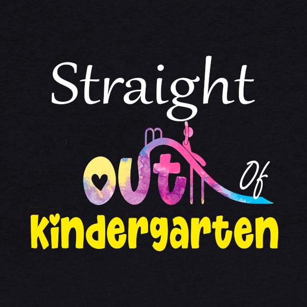 Kids Peace Out Kindergarten Class 2022 T-Shirt - Graduation Last Day of School by DODG99